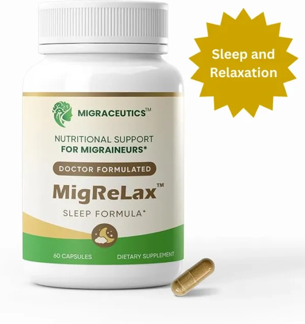 MigReLax | Doctor Formulated Herbal Supplement for Relaxation and Sleep Needs